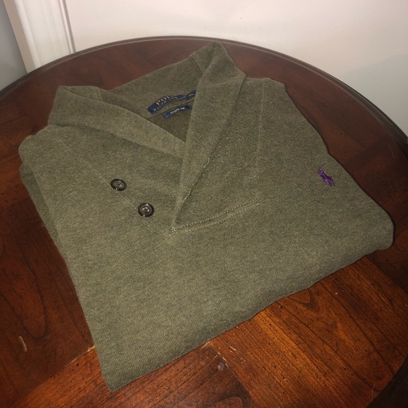 Polo Ralph Lauren Other - Polo Ralph Lauren Estate Rib Button Pullover Sweater